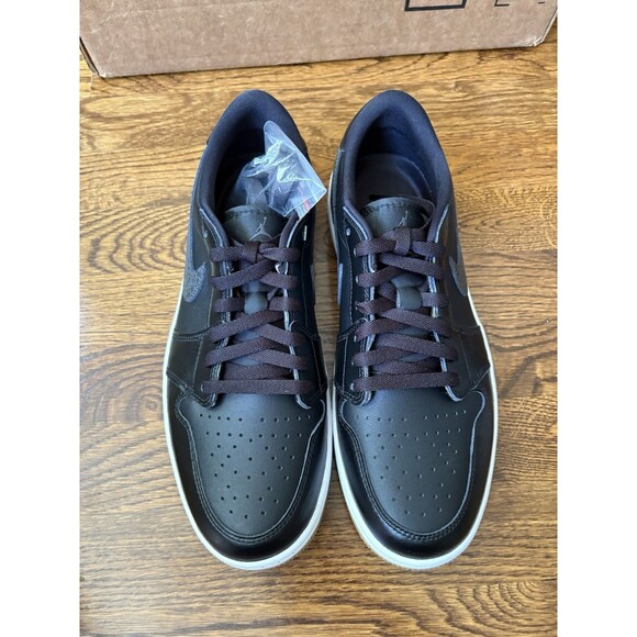 Nike Air Jordan 1 G Retro Black White Gum Golf Shoes DD9315-005 Mens Size 10 main image 5